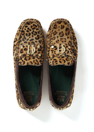 The Driving Loafer Leopard Pony
