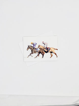Race Day - Greeting Card