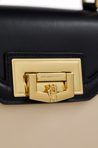 Mini Cheltenham Bag Cream Navy