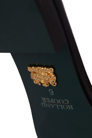 Regency Slingback Nude Black