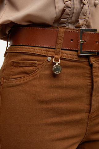 Jodhpur Jean Dark Caramel