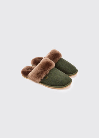 Mullingar Women’s mule slippers - Olive