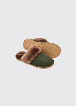 Mullingar Women’s mule slippers - Olive