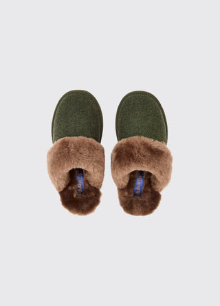 Mullingar Women’s mule slippers - Olive