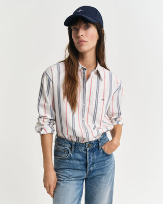 REL ARCHIVE OXFORD STRIPED SHIRT