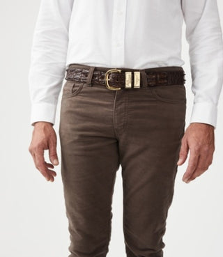 Drover Crocodile Belt 1 1/2'