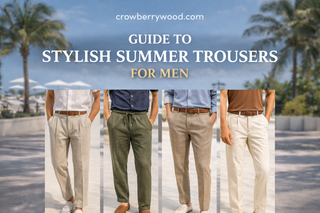Guide to Stylish Summer Trousers for Men - Crowberry Wood