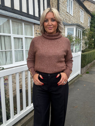 Antonella - Flannel Trousers