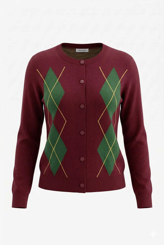 Sloane Cardigan in Burgundy