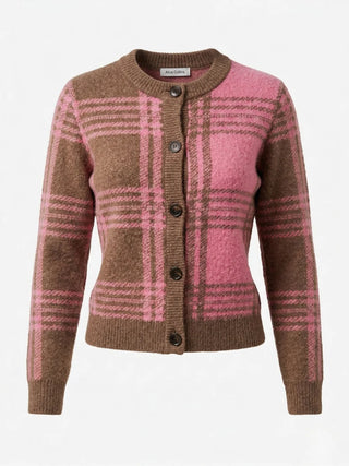 Agatha Cardigan in Chocolate Chip