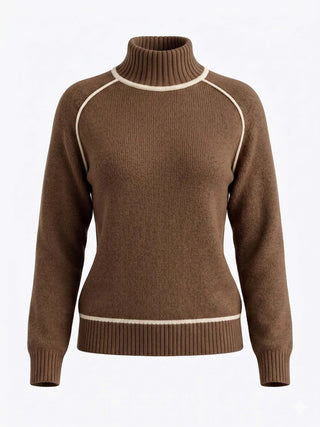 Tanya Pullover in Chocolate Chip