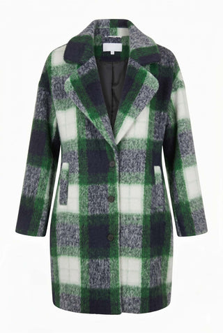 Tiana Pea Coat - Rich Navy