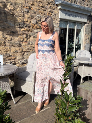 DESERT LOOM SILK DRESS