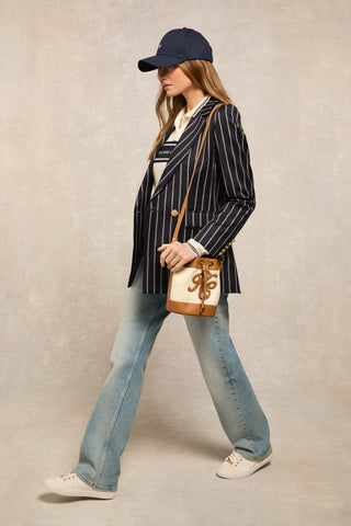 Layla Long Sleeve Knitted Polo Natural