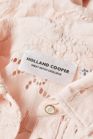 Annabel Lace Dress Blush