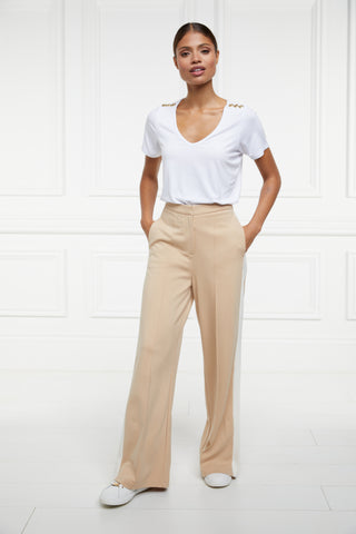 Wide Leg Pant in Camel