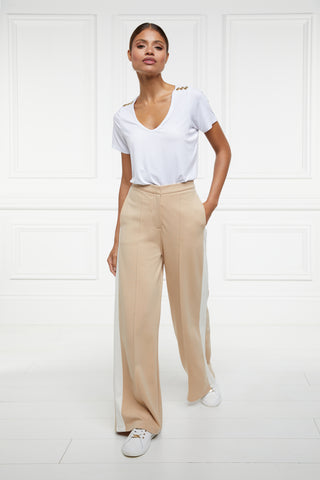 Wide Leg Pant in Camel