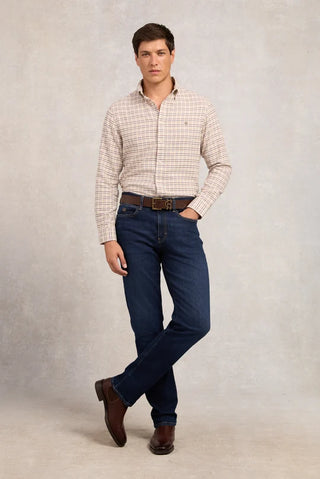 Men's Classic Fit Brushed Cotton Shirt
