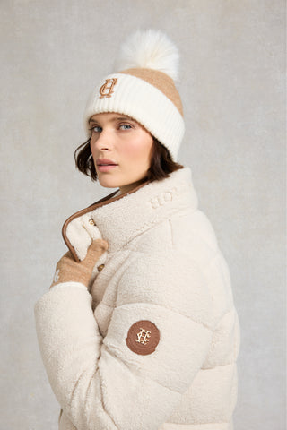 Chelsea Bobble Hat Camel