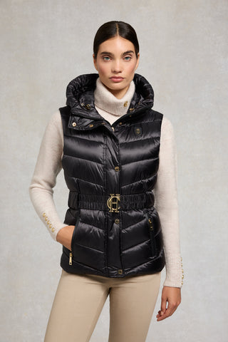 Arosa Gilet Deep Black
