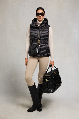 Arosa Gilet Deep Black