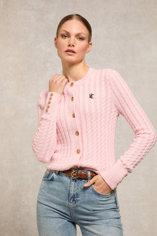 COTSWOLD CARDIGAN SOFT PINK