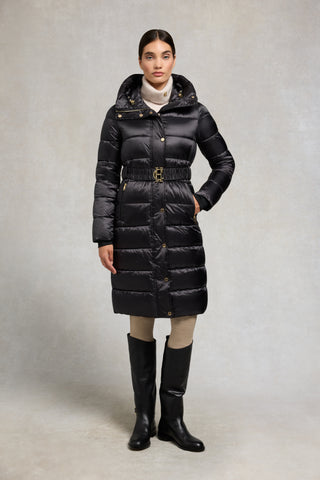 The Arosa Coat Black