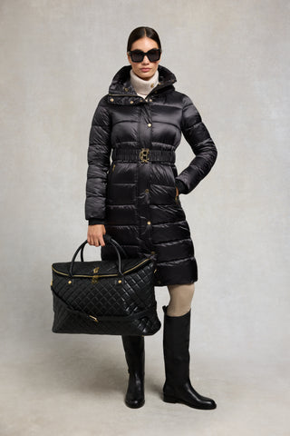 The Arosa Coat Black