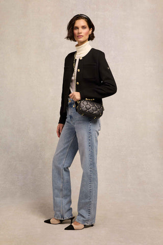 Chloe Jersey Jacket Black