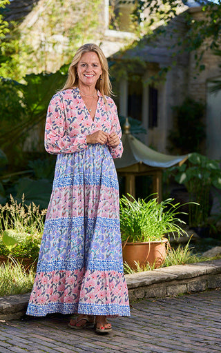 Sassari Cotton Dress Printed Pattern