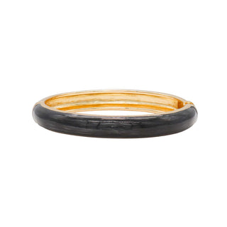 BANGLE ENAMEL PLAIN BLACK