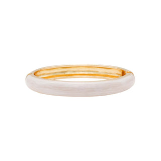 BANGLE ENAMEL PLAIN CREAM
