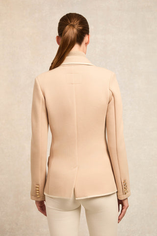 Henley Blazer Camel