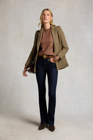 TORI CREW NECK KNIT - LATTE