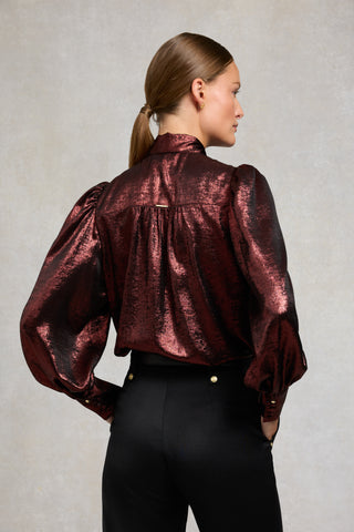 Ariella Sparkle Blouse Red Sparkle