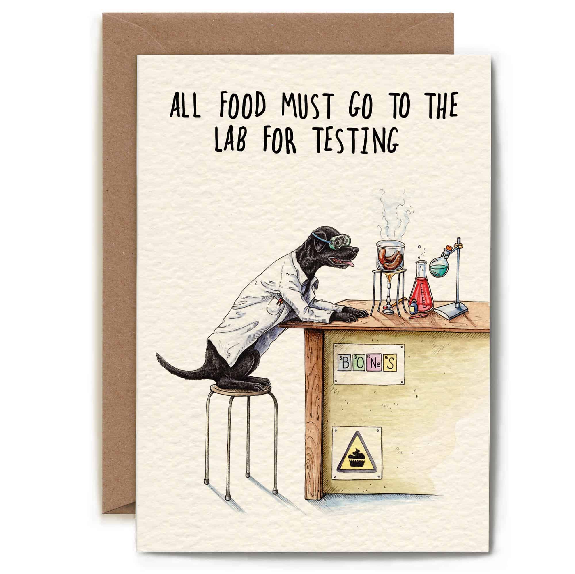 Testing Lab Card Lab Testing Card - Everyday Card: 5