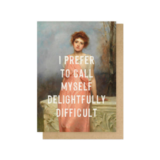 Delightful Greetings Card