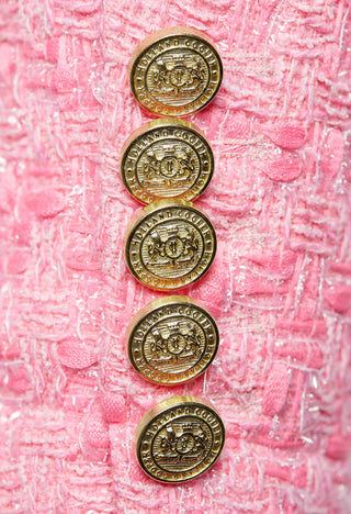 Chelsea Jacket Pink Pop Boucle