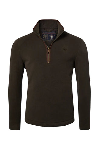 Men's Country Fleece Quarter Zip Khaki