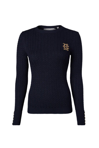 PRINCETON CREW NECK KNIT - INK NAVY