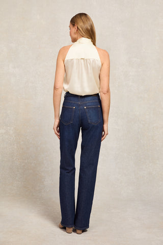 Ariella Sleeveless Blouse Oyster