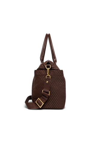 Cheltenham Tote Bag Chocolate Monogram