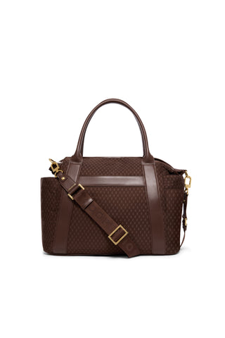 Cheltenham Tote Bag Chocolate Monogram
