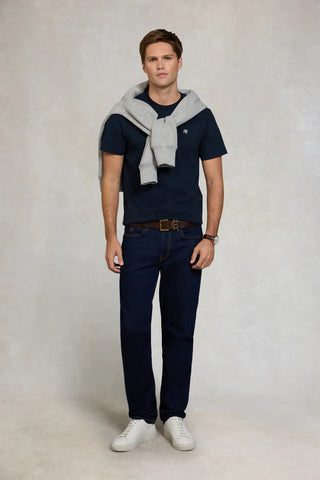 CREW NECK T-SHIRT (MEN'S) INK NAVY