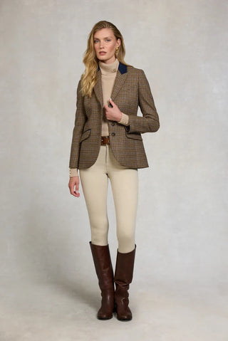 HACKING JACKET - ABBOT CHECK TWEED