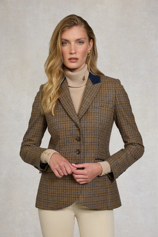 HACKING JACKET - ABBOT CHECK TWEED