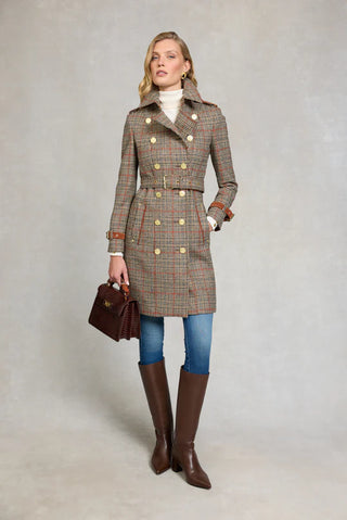Marlborough Trench Coat Orange Windsor