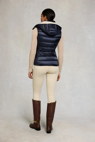 HARLOW SHERPA GILET - INK NAVY