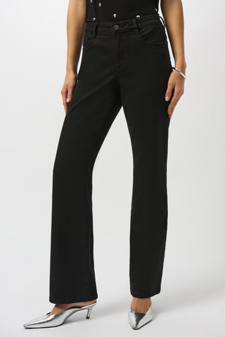 Brooke | Classic Bootcut Stretch Jeans Black