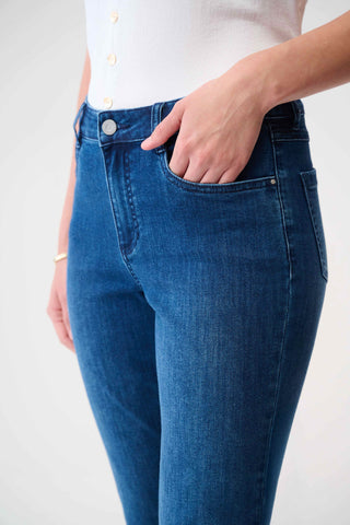 Brooke | Classic Bootcut Stretch Jeans Denim Medium Blue